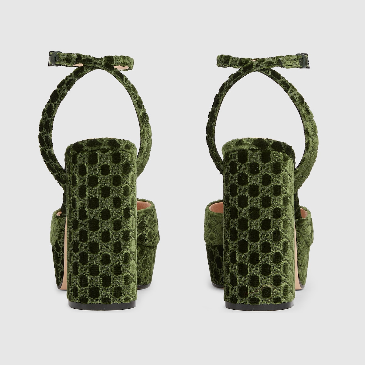 Gucci Women’s platform sandal with Horsebit - Image 4